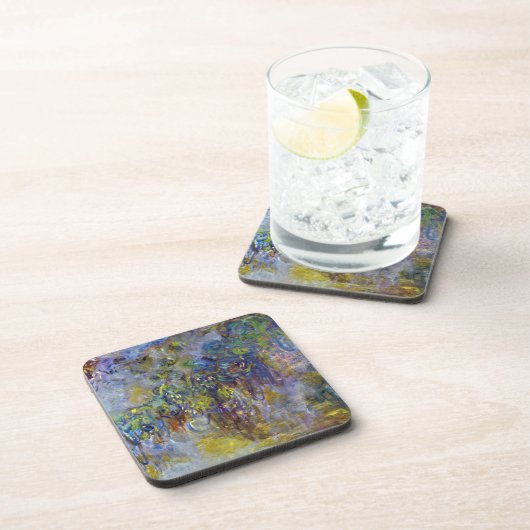 Wisteria (rechterhelft) van Claude Monet Bier Onderzetter (Rechterzijde)