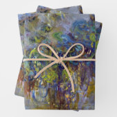 Wisteria (rechterhelft) van Claude Monet Inpakpapier Vel (In situ)