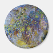 Wisteria (rechterhelft) van Claude Monet Magneet (Voorkant)