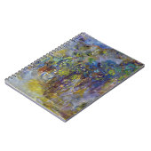 Wisteria (rechterhelft) van Claude Monet Notitieboek (Linkerzijde)