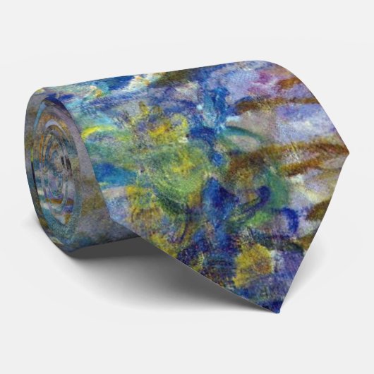 Wisteria (rechterhelft) van Claude Monet Stropdas (Opgerold)