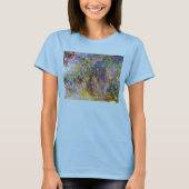 Wisteria (rechterhelft) van Claude Monet T-shirt (Voorkant)