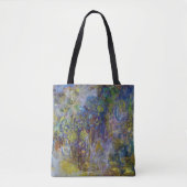 Wisteria (rechterhelft) van Claude Monet Tote Bag (Voorkant)