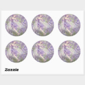 Wisteria Ronde Sticker (Vel)