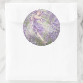 Wisteria Ronde Sticker (Tas)