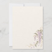Wisteria Save the Date (Achterkant)