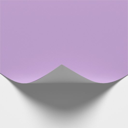 Wisteria Solid Color Cadeaupapier (Hoek)