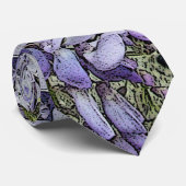 Wisteria Stropdas Digital Manipulation (Opgerold)