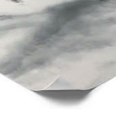 Wisteria Sumi e print (Hoek)