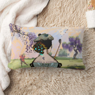 Wisteria Sunrise Golfer's Kussen