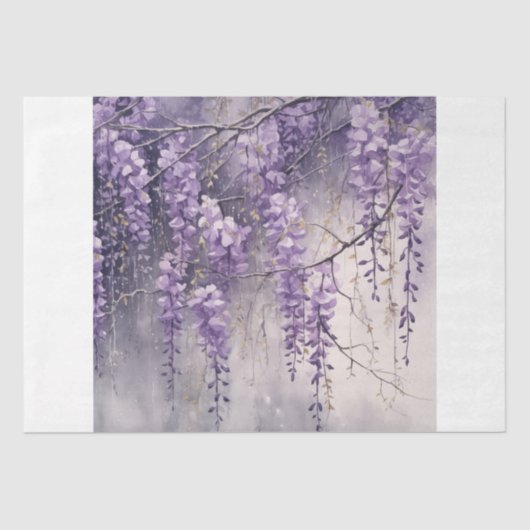 Wisteria Tissuepapier (Voorkant)