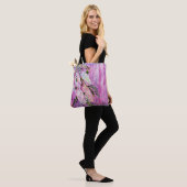 Wisteria Tote Bag (Op model)