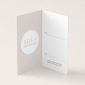 wisteria traplat visitekaartje (Binnen)