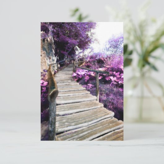 wisteria trappen kaart (Staand voorkant)