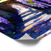 Wisteria-tunnel Poster (Hoek)