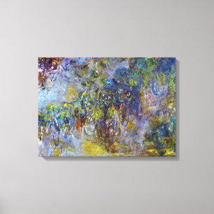 Wisteria van Claude Monet,  impressionisme Canvas Afdruk