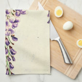 Wisteria Vine Blooms 1870 Theedoek (Quarter Fold)