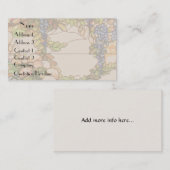 Wisteria Vine Visitekaartje (Voorkant / Achterkant)