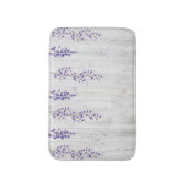 Wisteria Vines op White Wood Wall Badmat (Voorkant Verticaal)