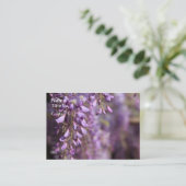 Wisteria Visitekaartjes (Staand voorkant)