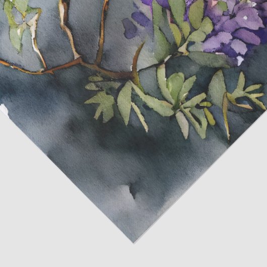 Wisteria Wafting in de Zonlicht Decoupage Tissuepapier (Detail)