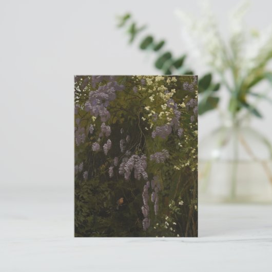 Wisterias in Bloom - Bloemsamenstelling Briefkaart (Staand voorkant)