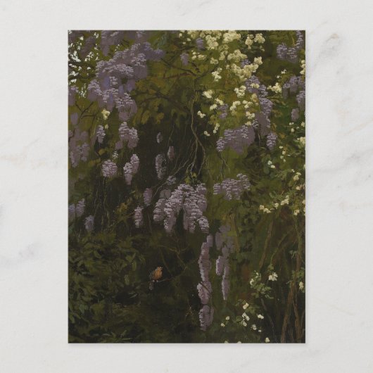 Wisterias in Bloom - Bloemsamenstelling Briefkaart (Voorkant)