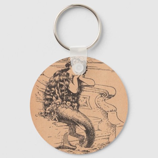 Wistful Mermaid Sleutelhanger (Voorkant)