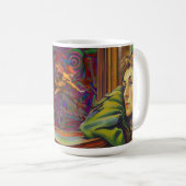 Wistfully viewing movement Mug Koffiemok (Voorkant rechts)