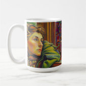 Wistfully viewing movement Mug Koffiemok (Links)