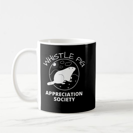 Wistle Pig Appreciation Society - Groundhog Koffiemok (Links)