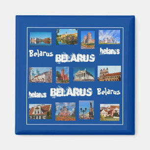 Wit-Б е а р у Minsk Grodno Brest Pinsk Magnet