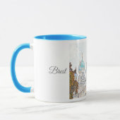 Wit-Б е а р у Mok Brest Cityscape Schetch Cup (Links)