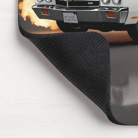 Wit 1970 Chevelle SS Convertible Muismat (Hoek)