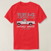 wit 1994 t-shirt (Design voorkant)