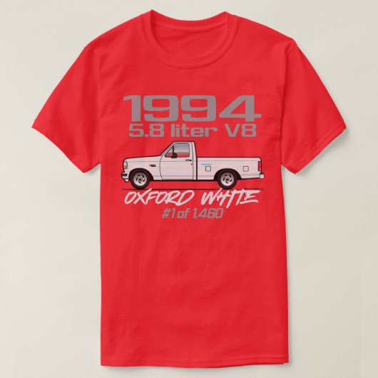 wit 1994 t-shirt (Design voorkant)