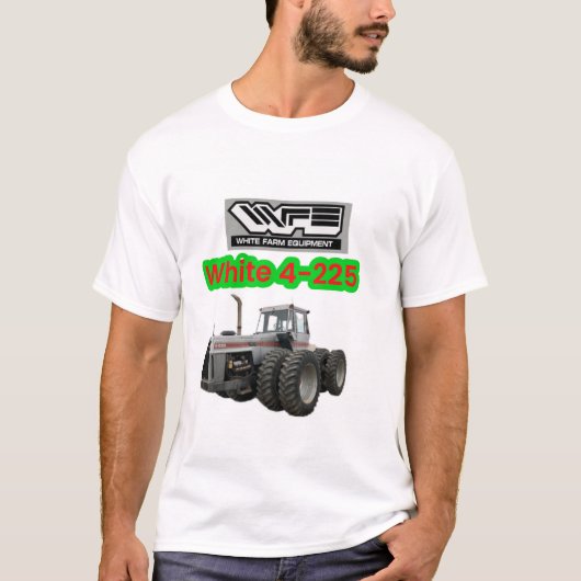 Wit 4-225 t-shirt (Voorkant)