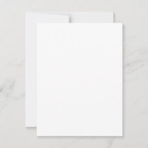 Wit 4,25 inch x 5,6 inch leeg Afstuderen Briefkaart