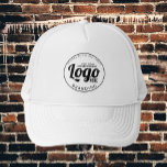 Wit Aangepast Logo Pet voor Schilder<br><div class="desc">Voel je vrij om dit witte schilderspakket van het merk logo pet te personaliseren en aan te passen voor uw zakelijke medewerkers en bedrijfspersoneel of voor promotie- en marketingdoeleinden. Bewerkingsopties zijn beschikbaar.</div>