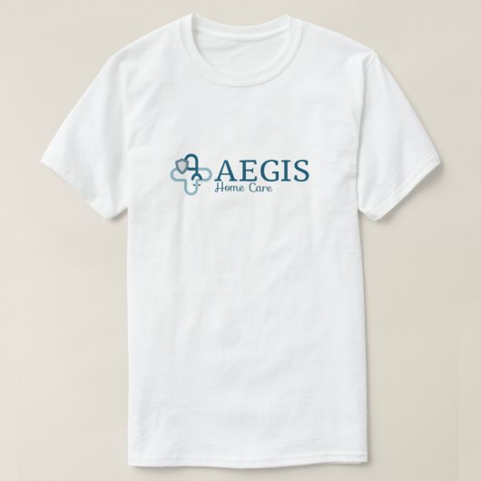 Wit Aegis T-shirt (Design voorkant)