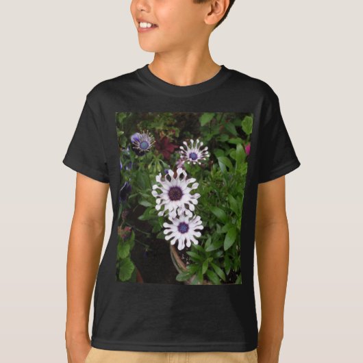 Wit Afrikaanse Madeliefje T-shirt (Voorkant)