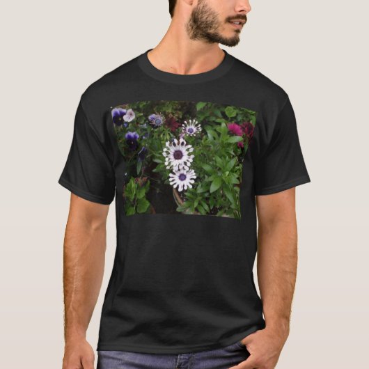 Wit Afrikaanse Madeliefje T-shirt (Voorkant)