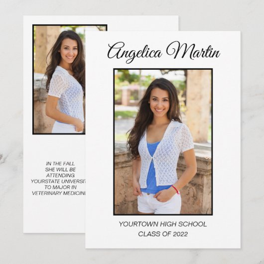 Wit Afstuderen 3 Fotoklasse 20XX (Voorkant / Achterkant)