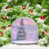 Wit als sneeuw - sneeuwbol (Kerstmis)