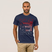 Wit als sneeuw t-shirt (Voorkant volledig)