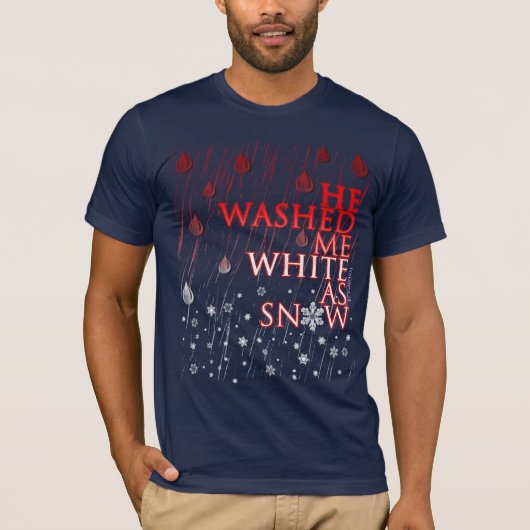 Wit als sneeuw t-shirt (Voorkant)