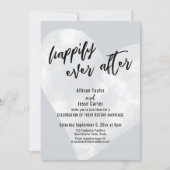 Wit Aquarel Hart Gelukkig Tot In De Eeuwigheid Gri Kaart (Voorkant)