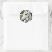 Wit Arabisch Paard Sticker (Tas)