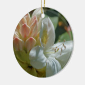 Wit Azalea Flower Ornament (Links)
