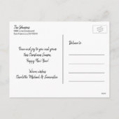 Wit Baby eerst | voegt prettige feestdagen (Achterkant)